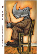 2001 Oil Rhino 400-00 tif poster 13 x 19