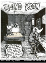 2005 Rhino Room Long Horns poster 13 x 19